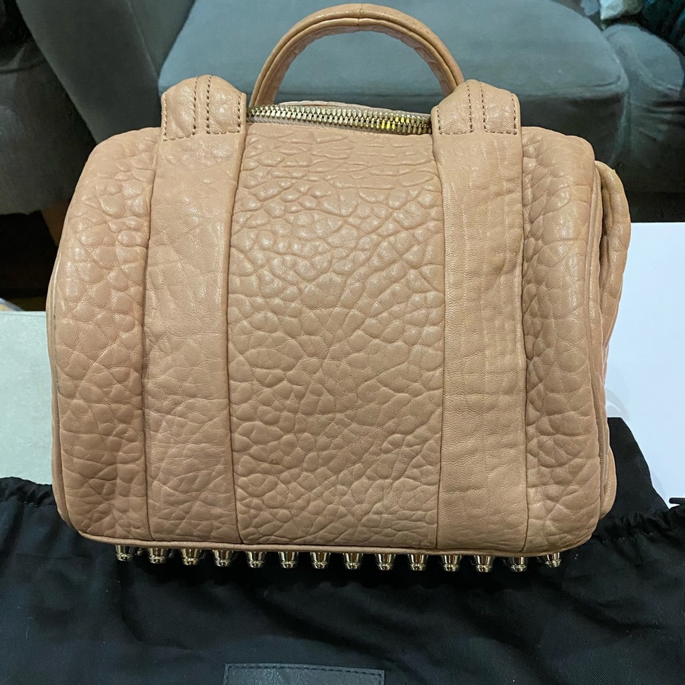 Alexander Wang Pebbled Rocco Bag in Blush Pink